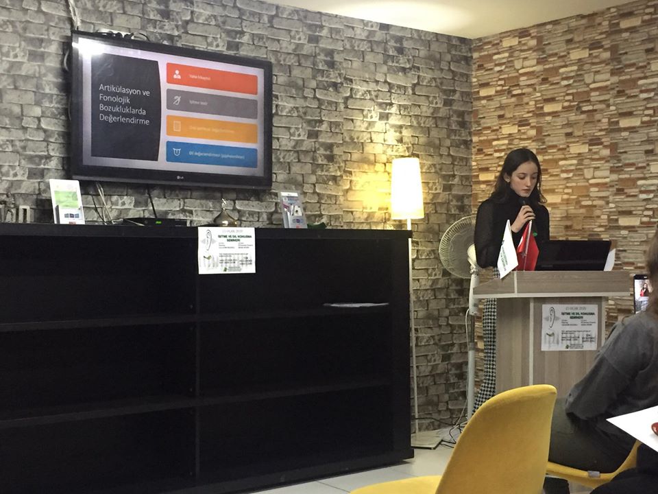 İŞİTME VE DİL-KONUŞMA SEMİNERİ   14.01.2020