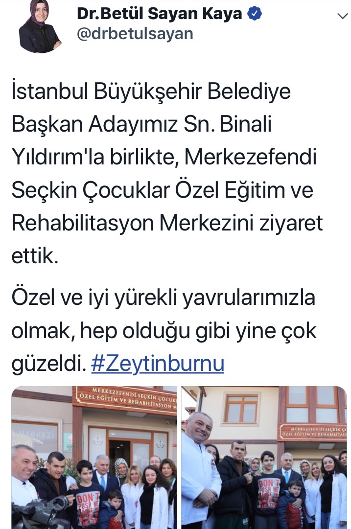 65. Türkiye Hükûmeti Aile ve Sosyal Politikalar Bakanı Fatma Betül Sayan Kaya