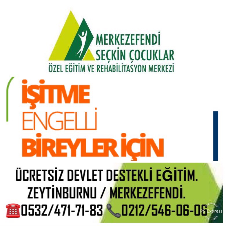 15.OCAK 2020 (ÇARŞAMBA) SAAT:16:00 ÜCRETSİZ HALKA AÇIK İŞİTME VE DİL-KONUŞMA SEMİNERİ.