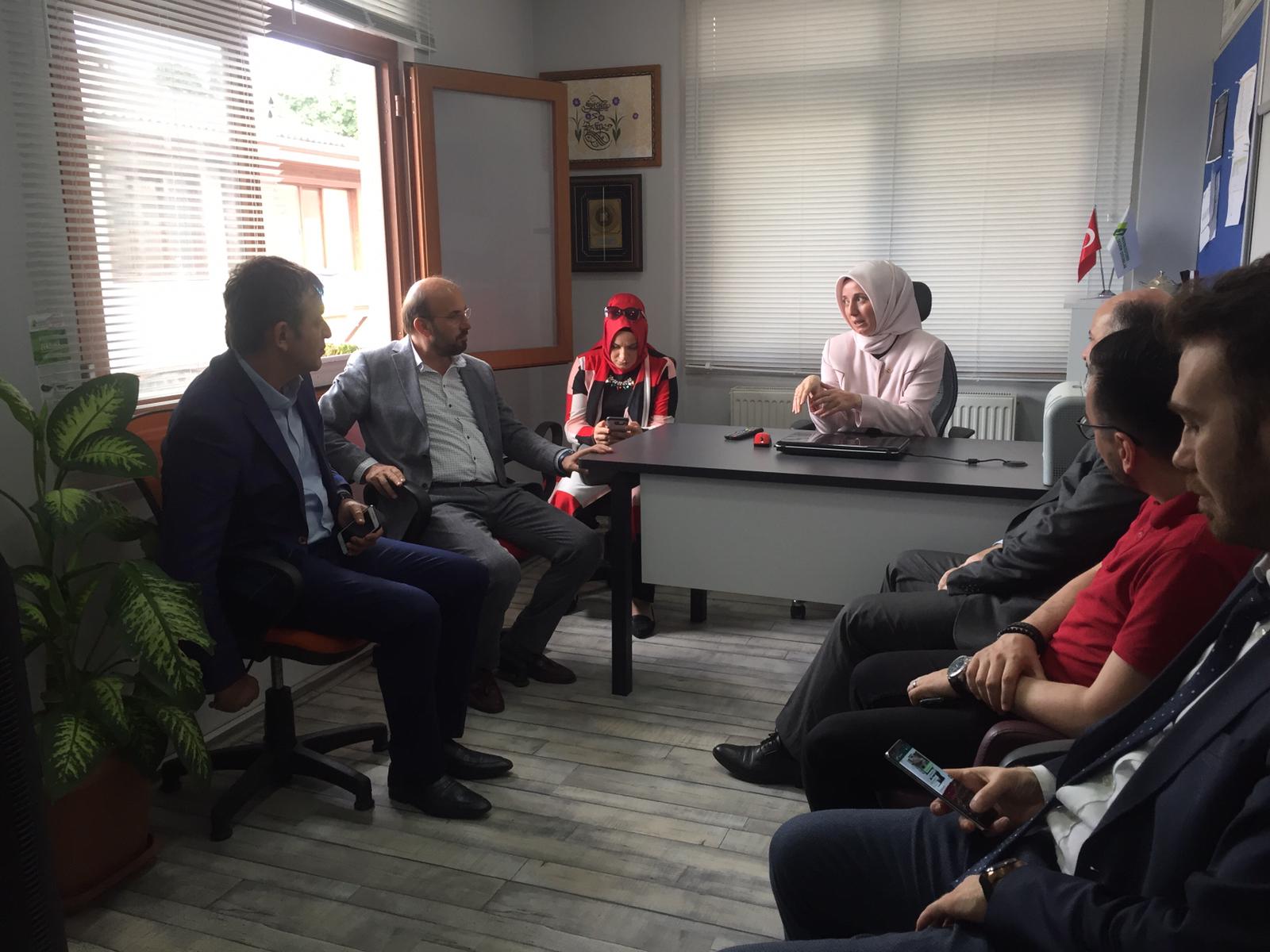 Ak parti Milletvekilli Sayın Fatma Benli Karne Törenimize Katıldı.